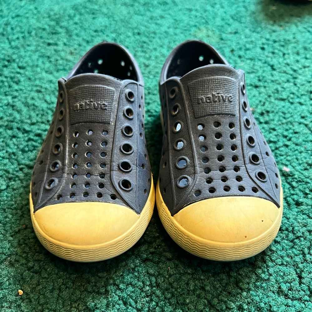 Navy Native shoes
